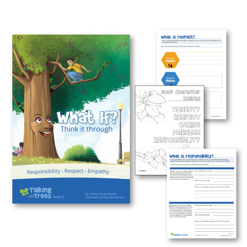 Talking with Trees social emotional learning and character ed for elementary