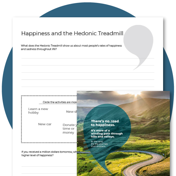 High school social emotional learning- Creating Lasting Happiness Activity