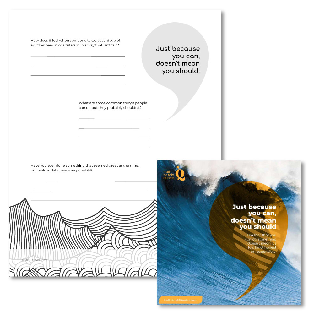 High School writing prompt- Responsibility and healthy relationships