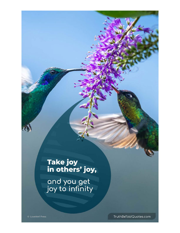 Free poster for high school social emotional learning bulletin board with quote about finding joy and happiness